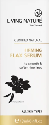 Living Nature Firming Flax Serum 13ml